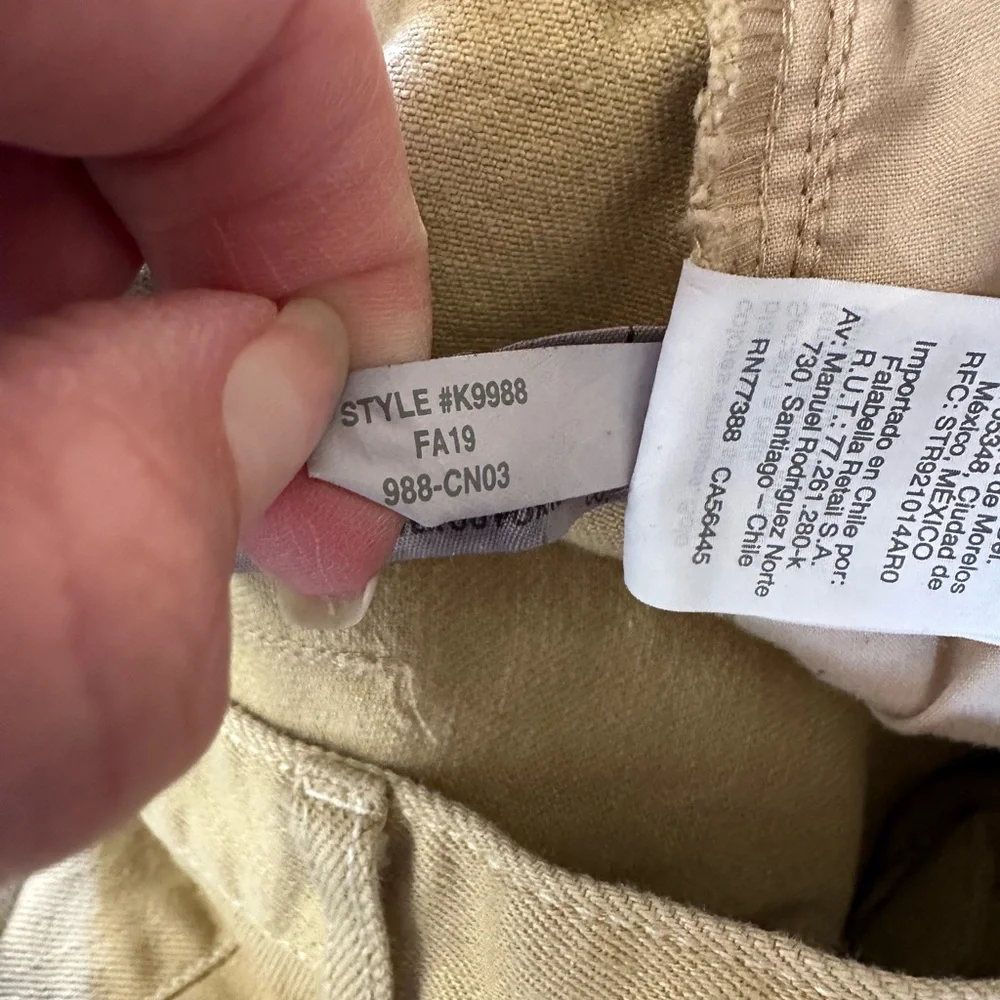 Madewell Tapered High Waisted Pants in Desert Dune Style K9988 Women’s Size 29‎ - Picture 10 of 11